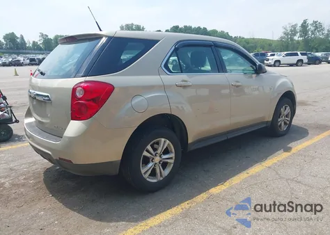 2011 Chevrolet Equinox Ls из США, поврежденный, VIN 2GNALBEC1B1264630